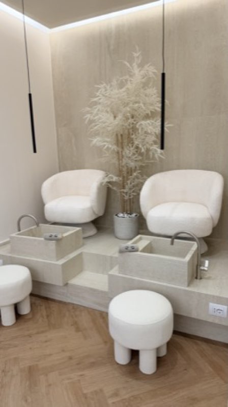 Area pedicure dello Studio Adorance Beauty